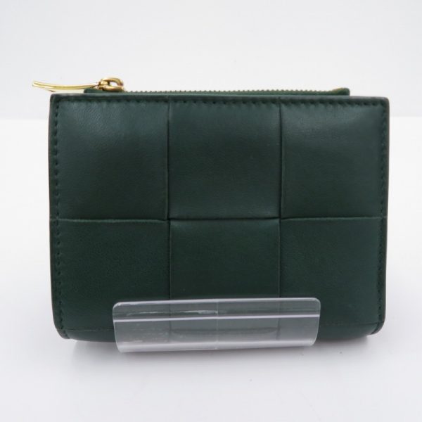 imgrc0094854124 Bottega Veneta Small Cassette Zipper Wallet Green