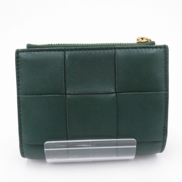 imgrc0094854125 Bottega Veneta Small Cassette Zipper Wallet Green