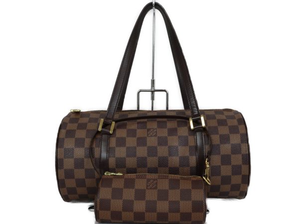 imgrc0094873953 Louis Vuitton Papillon 30 Damier Handbag Brown