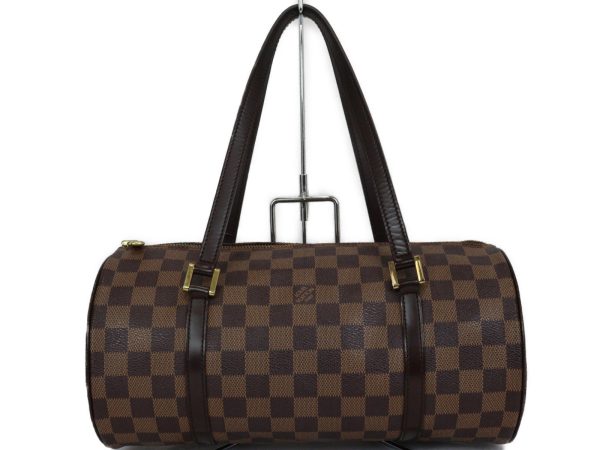 imgrc0094873954 Louis Vuitton Papillon 30 Damier Handbag Brown