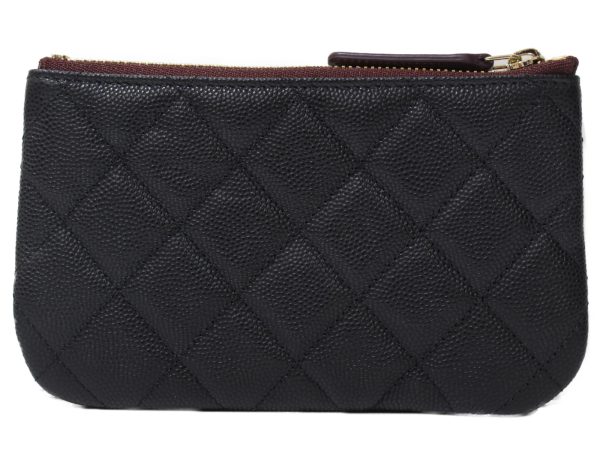 imgrc0094906094 Chanel Classic Mini Pouch Matelasse Caviar Black