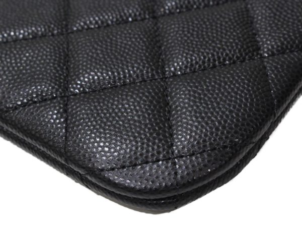 imgrc0094906097 Chanel Classic Mini Pouch Matelasse Caviar Black