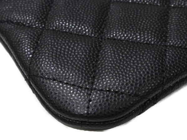 imgrc0094906099 Chanel Classic Mini Pouch Matelasse Caviar Black