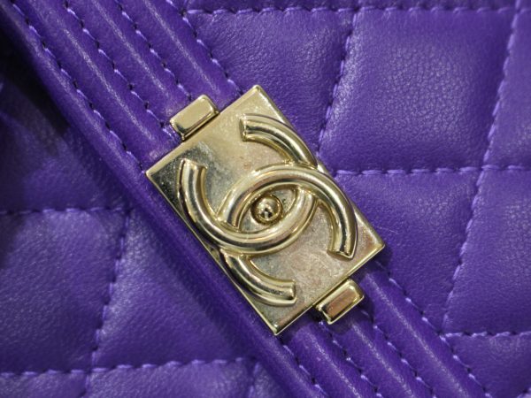 imgrc0094907694 Chanel Small Folding Trifold Wallet Purple