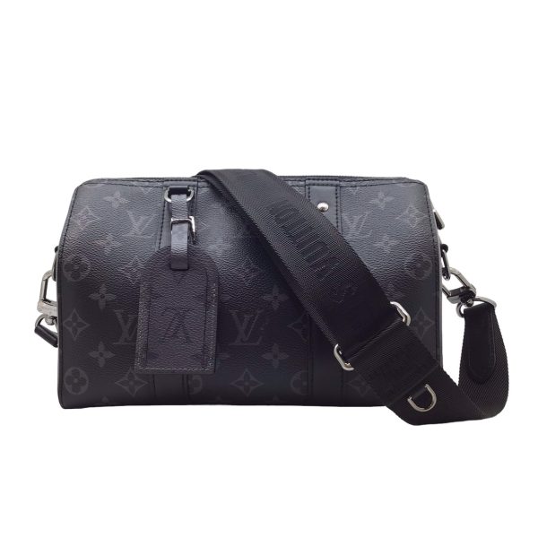 imgrc0094934754 LOUIS VUITTON City Keepall Shoulder Bag Monogram Eclipse