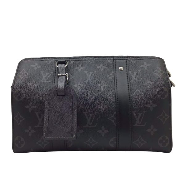 imgrc0094934755 LOUIS VUITTON City Keepall Shoulder Bag Monogram Eclipse