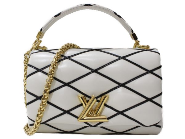 imgrc0095049241 Louis Vuitton Maltage Shoulder Bag White Black