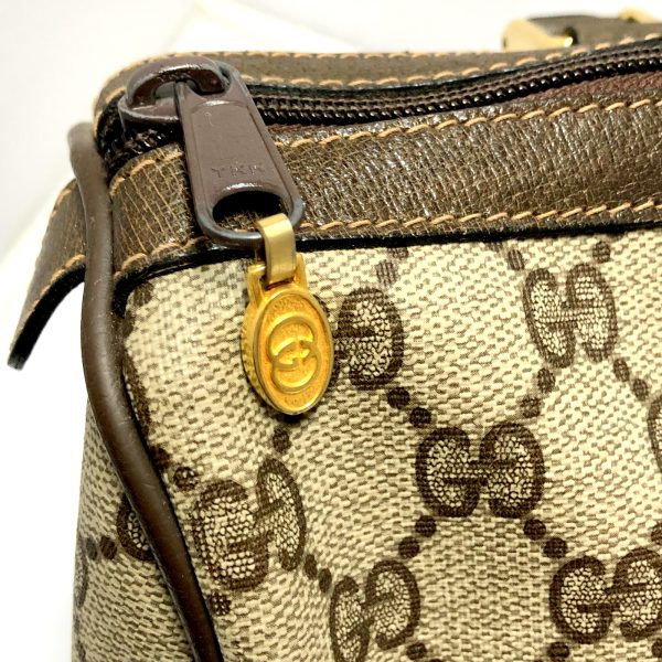 imgrc0095063742 Gucci Old Gucci Mini Boston Bag Sherry Line Beige Brown