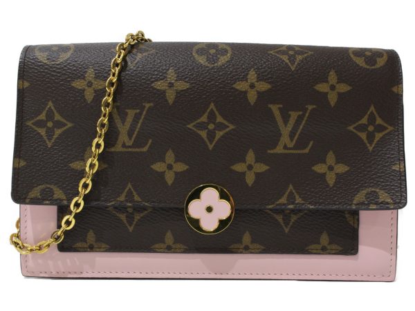 imgrc0095081891 Louis Vuitton Portefeuille Flor Wallet Brown Pink