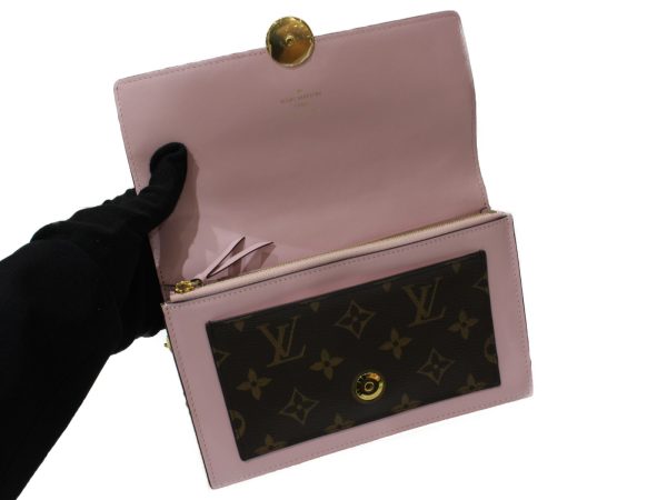 imgrc0095081898 Louis Vuitton Portefeuille Flor Wallet Brown Pink