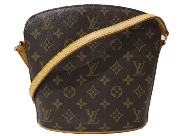 imgrc0095096904 Louis Vuitton Drouot Shoulder Bag Monogram Brown