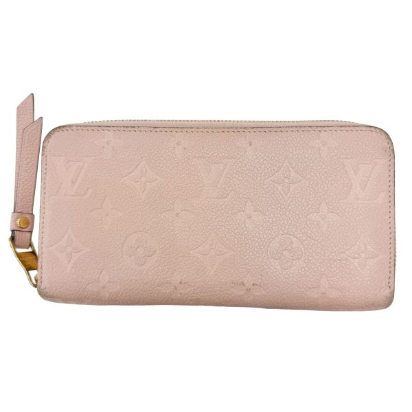 imgrc0095099918 LOUIS VUITTON Zippy Wallet Empreinte Rose Poudre Pink