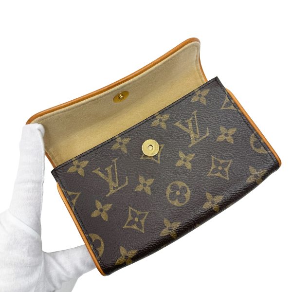 imgrc0095109128 LOUIS VUITTON Pochette Florentine Body Bag Monogram Brown