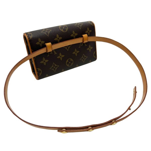 imgrc0095109133 LOUIS VUITTON Pochette Florentine Body Bag Monogram Brown