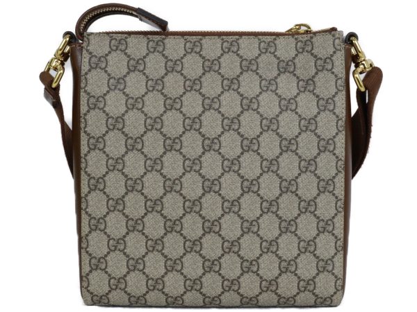 imgrc0095126156 Gucci Messenger GG Supreme Shoulder Bag Brown