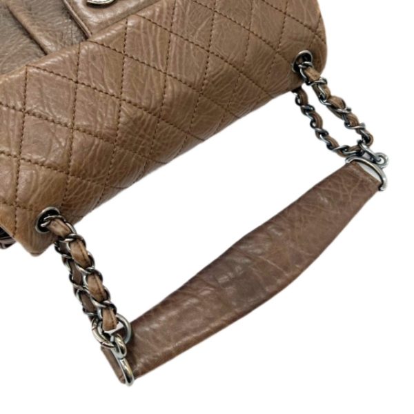 created by Background Eraser CHANEL Matelasse Shoulder Bag Brown