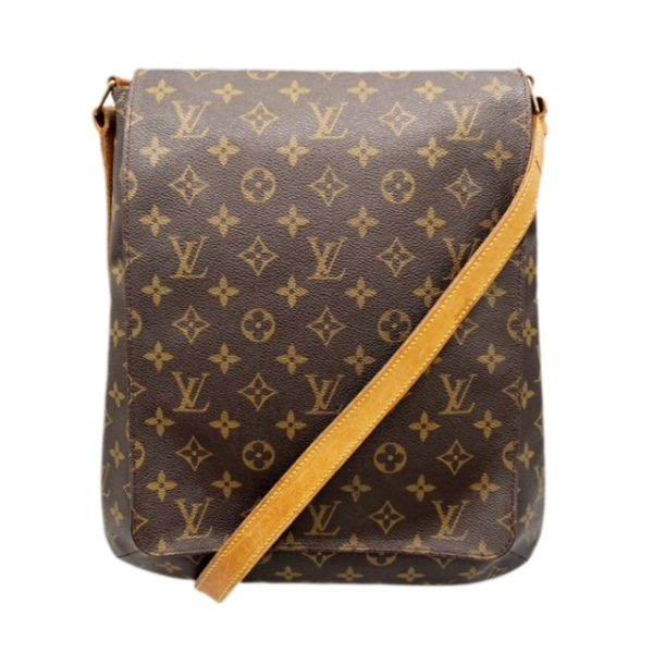 created by Background Eraser LOUIS VUITTON Musette Crossbody Bag Monogram Brown