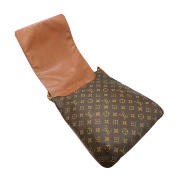 created by Background Eraser LOUIS VUITTON Musette Crossbody Bag Monogram Brown