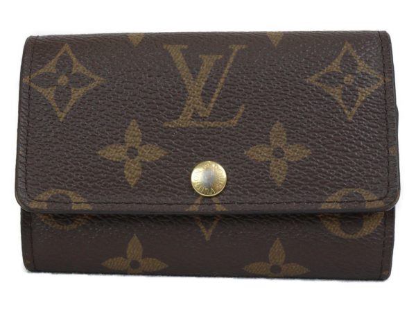 imgrc0095201041 Louis Vuitton Multicle 6 Key Case Monogram Brown