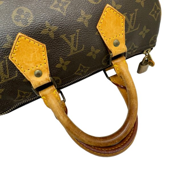 imgrc0095202789 LOUIS VUITTON Speedy 25 Handbag Monogram Brown