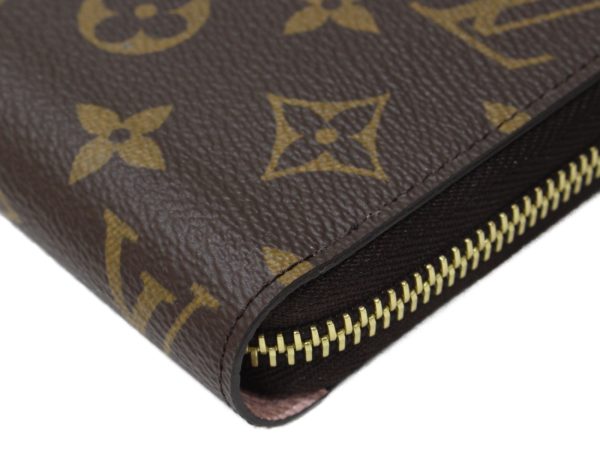 imgrc0095233194 Louis Vuitton Zippy Wallet Monogram Brown Pink