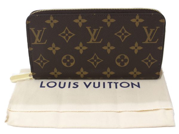 imgrc0095233205 Louis Vuitton Zippy Wallet Monogram Brown Pink