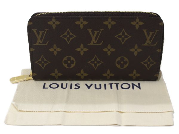 imgrc0095237855 Louis Vuitton Zippy Long Wallet Monogram Brown