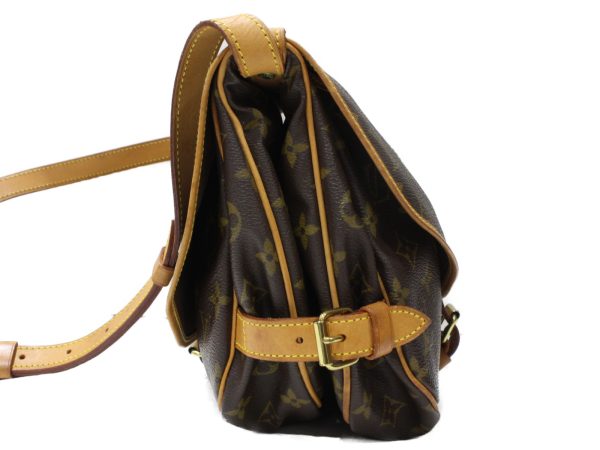 imgrc0095237890 Louis Vuitton Saumur 30 Shoulder Bag Brown