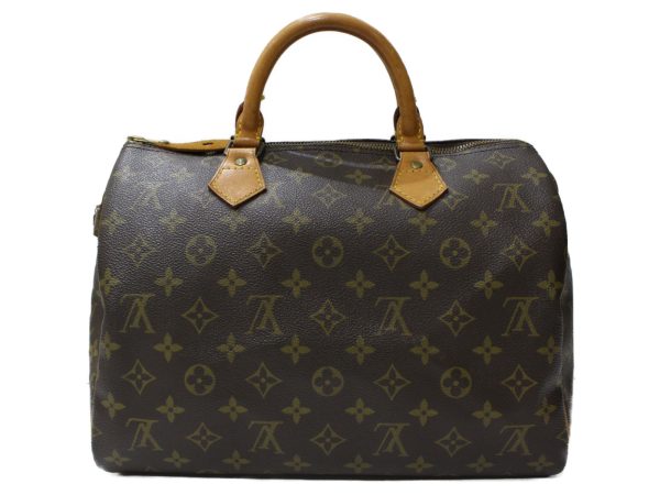 imgrc0095237957 Louis Vuitton Speedy 30 Handbag Monogram Brown