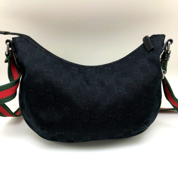 imgrc0095239528 Gucci Sherry Line GG Canvas Shoulder Bag Black