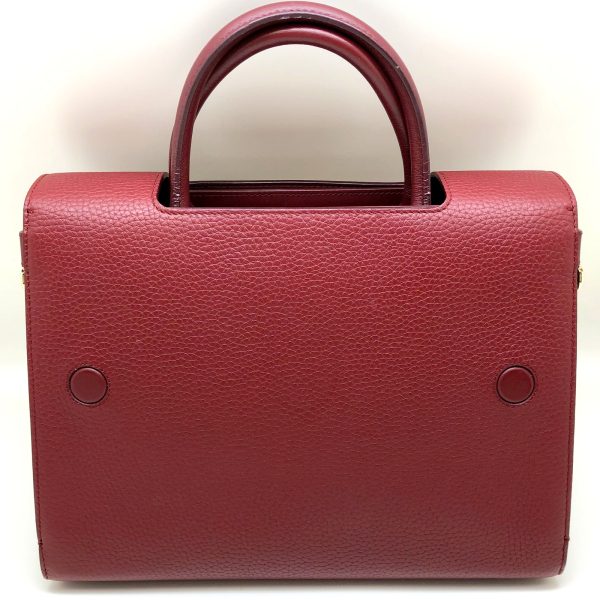 imgrc0095239903 Christian Dior 2WAY Handbag Dior Ever Leather Red