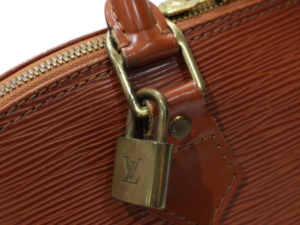 imgrc0095259286 Louis Vuitton Alma Handbag Epi Brown