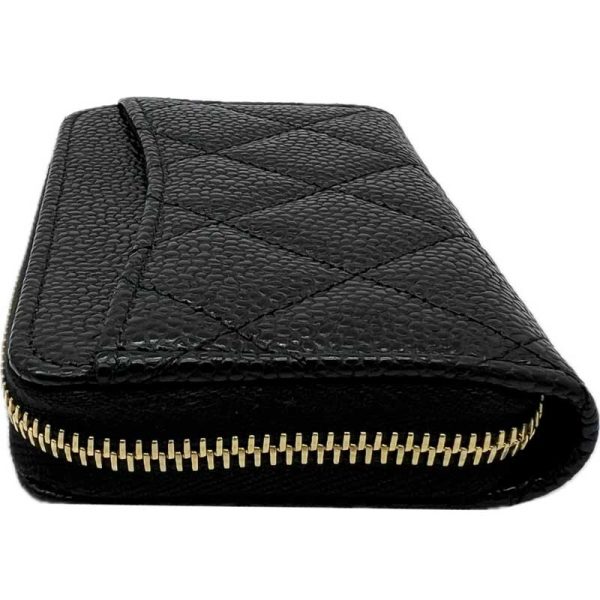 imgrc0095265915 CHANEL Classic Zippy Coin Purse Caviar Skin Black