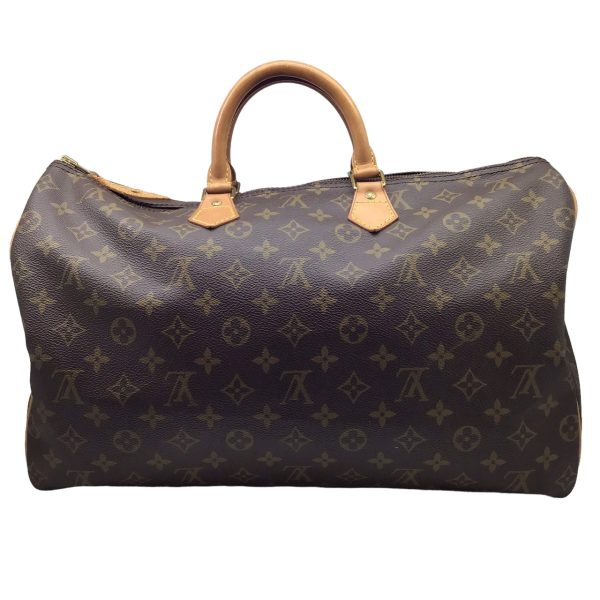 imgrc0095267929 LOUIS VUITTON Speedy 40 Boston Bag Monogram Brown