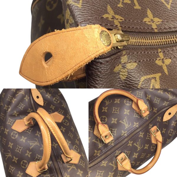 imgrc0095267932 LOUIS VUITTON Speedy 40 Boston Bag Monogram Brown