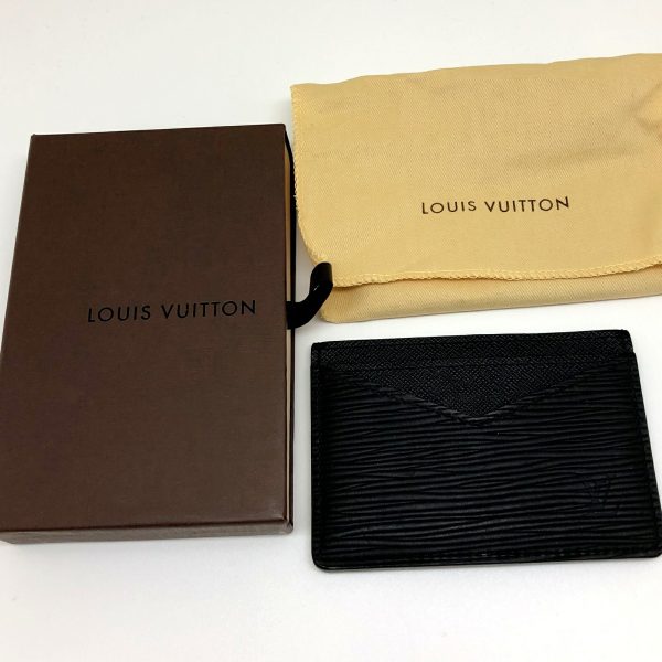 imgrc0095271339 Louis Vuitton Neo Porte Cult Epi Card Case Black