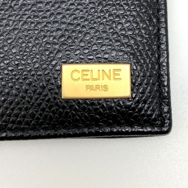 imgrc0095271822 CELINE Bifold Wallet Leather Black