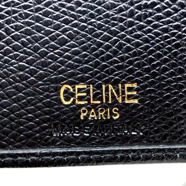 imgrc0095271825 CELINE Bifold Wallet Leather Black