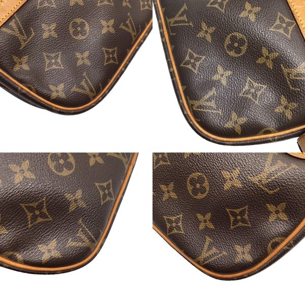 imgrc0095277657 LOUIS VUITTON Monogram Blois Shoulder Bag Canvas Leather Brown