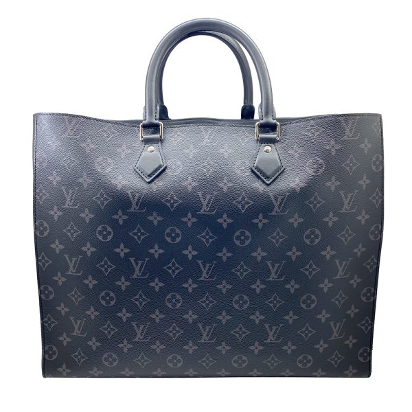 imgrc0095279254 LOUIS VUITTON Grand Sac Tote Bag Monogram Eclipse Noir