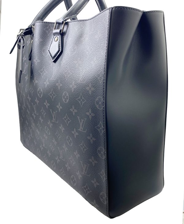 imgrc0095279255 LOUIS VUITTON Grand Sac Tote Bag Monogram Eclipse Noir