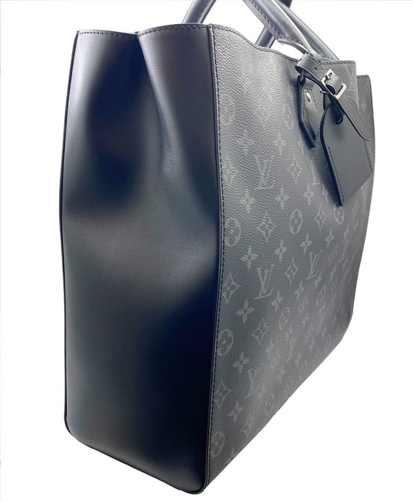 imgrc0095279256 LOUIS VUITTON Grand Sac Tote Bag Monogram Eclipse Noir