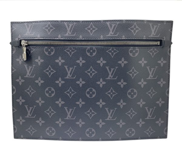 imgrc0095279262 LOUIS VUITTON Grand Sac Tote Bag Monogram Eclipse Noir