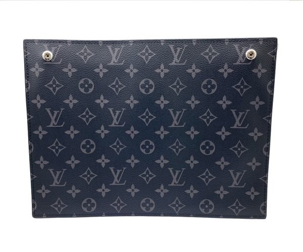 imgrc0095279263 LOUIS VUITTON Grand Sac Tote Bag Monogram Eclipse Noir