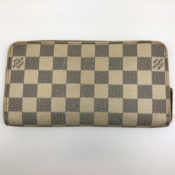 imgrc0095288899 Louis Vuitton Zippy Wallet Damier Azur Long Wallet White