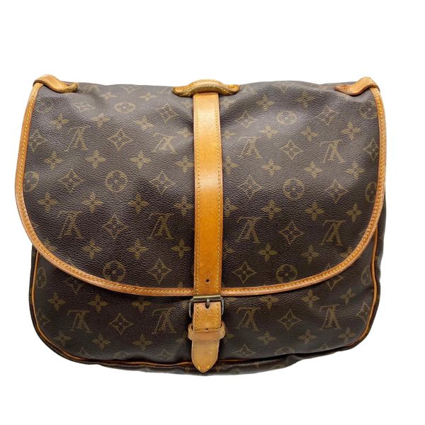 imgrc0095351185 Louis Vuitton Saumur 35 Crossbody Bag Monogram Canvas Brown