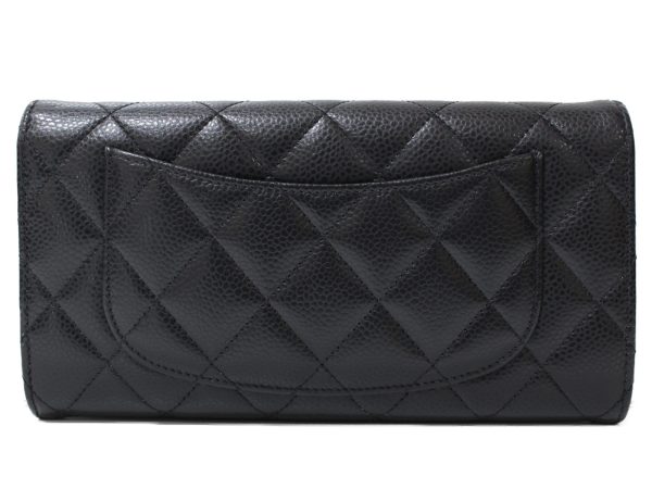 imgrc0095386488 Chanel Classic Long Flap Wallet Matelasse Black