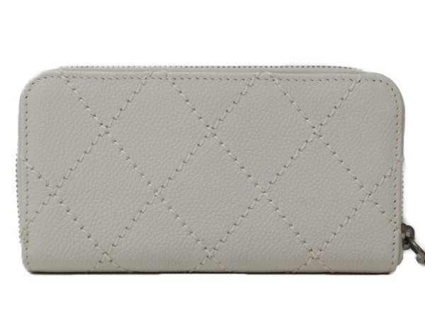 imgrc0095387369 Chanel Zip Coin Purse Case Caviar Skin White