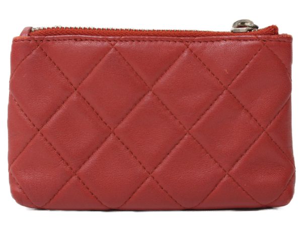 imgrc0095387537 Chanel Coin Case With Key Ring Lambskin Red