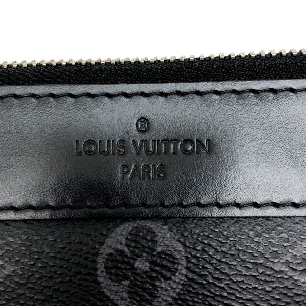 imgrc0095449765 Louis Vuitton Pochette Discovery Clutch Bag Monogram Eclipse Black